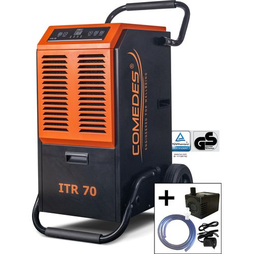 Luftentfeuchter Comedes ITR 70, 70 Liter/Tag, mit Pumpenset