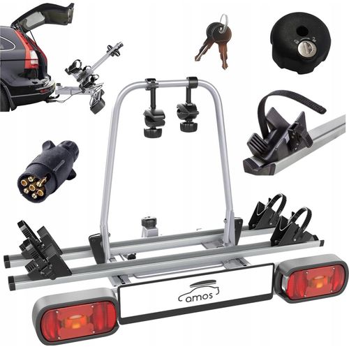 Amos Giro 2 Fahrradplattform für 2 Fahrräder - 7 PIN