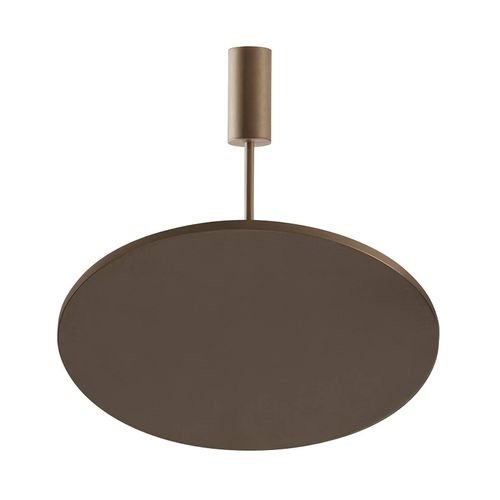 OLEV LED-Deckenlampe FLUENTIS, braun, Ø 54 cm Metall 2.700 K