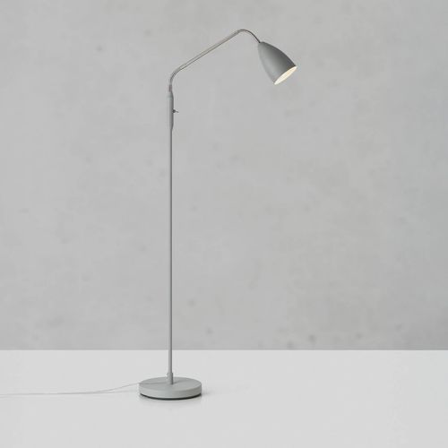 Markslöjd LED-Standleuchte Patro, grau, Metall, dimmbar
