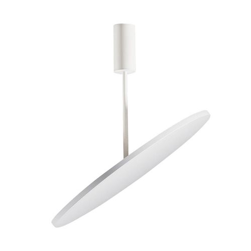 OLEV LED-Deckenlampe FLUENTIS, weiß, Ø 54 cm, Metall 2.700 K