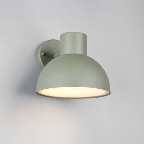 Außenwandleuchte Elbe, grün, Aluminium-Druckguss, E27