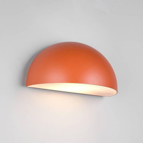Außenwandleuchte Maas, apricot, Aluminium-Druckguss, E27