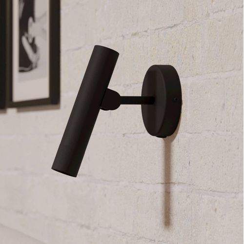 LED-Wandleuchte Almudaina, schwarz Breite 11 cm, Stahl