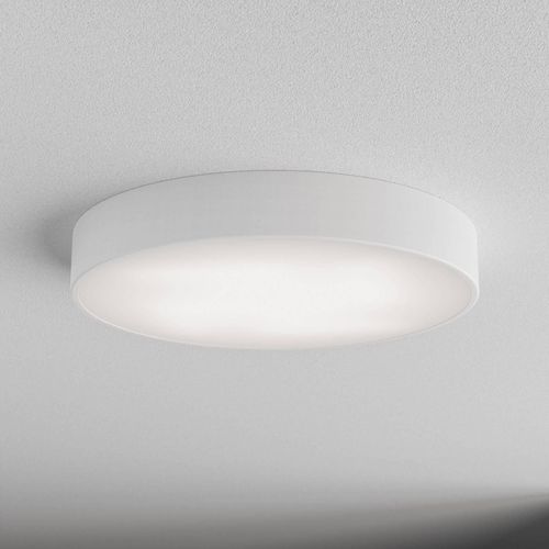 Deckenlampe Cleo 500, weiß, Sensor, IP54, Ø 50 cm, Metall