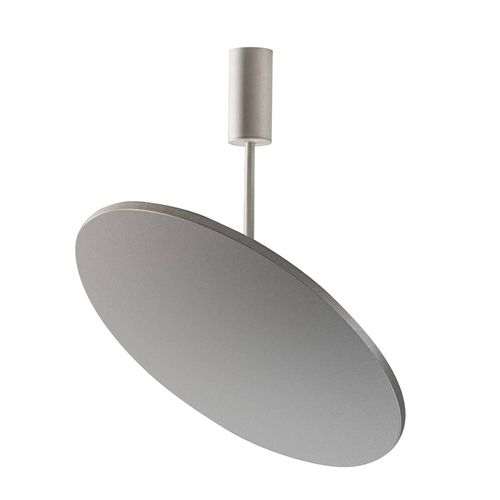 OLEV LED-Deckenlampe FLUENTIS, titan, Ø 54 cm Metall 2.700 K