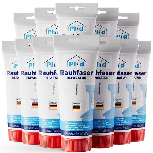 Rauhfaser Weiß 3,96 Kg / Reparaturspachtel Struktur-Spachtel Spachtelmasse Rauhfasertapete