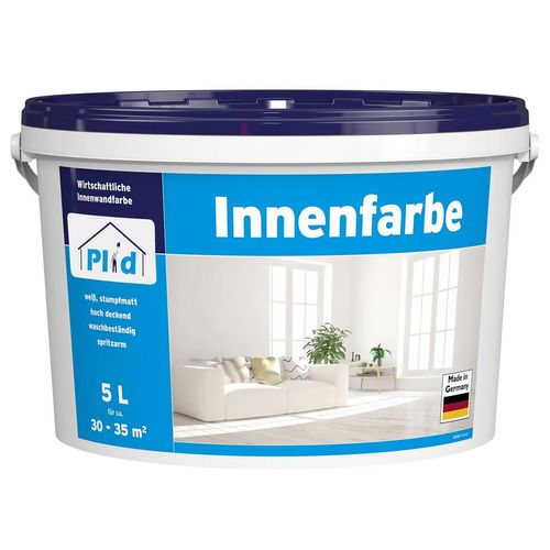 Innenfarbe Wandfarbe Deckenfarbe Profi Farbe spritzarm Weiß