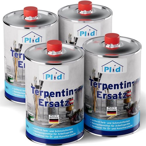 Terpentinersatz 4L / Pinselreiniger Reiniger, Verdünner Ölfarbe Kunstharzlacke