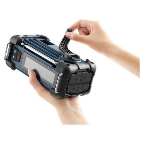 Sangean MMR-99 DAB blau Notfall/Kurbel/Solar Radio