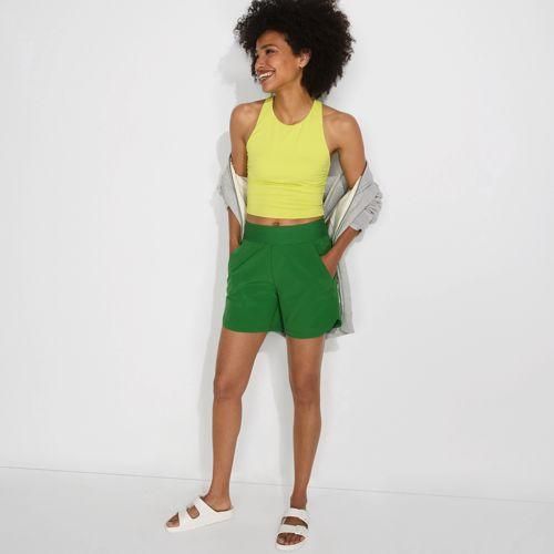 Badeshorts, Damen,  Grün, Nylon-Mischung, by Lands' End