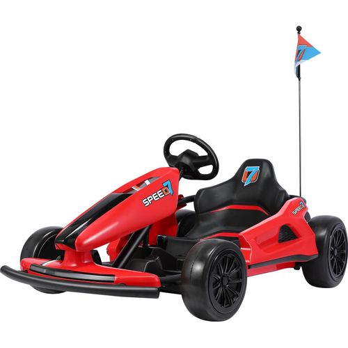 Go-Kart Pedal Go-Kart 12V Kinderfahrzeug 3-5km/h Sportwagenstruktur