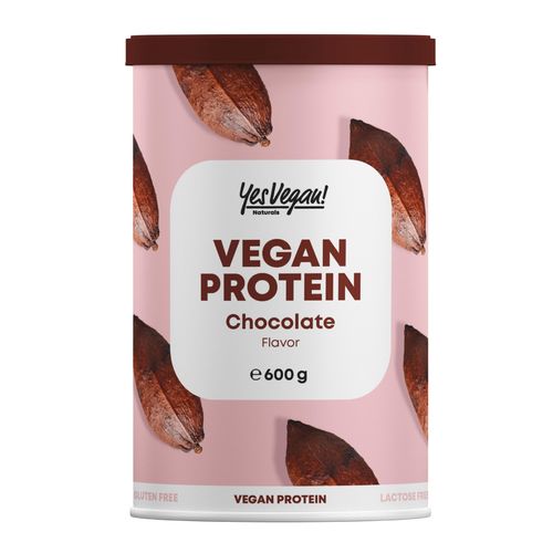 Yes Vegan® Vegan Protein - veganes Proteinpulver + gratis Shaker, Schokolade
