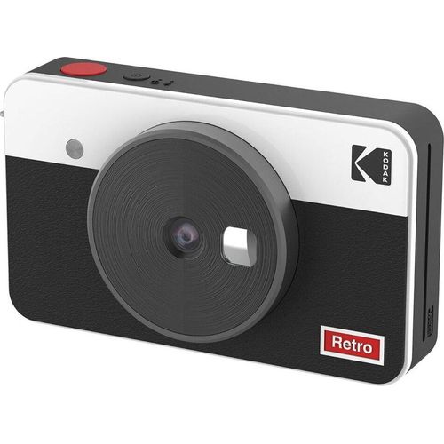 Kodak Mini Shot Combo 2 Retro C210r Sofortbildkamera Schwarz Schwarz One Size