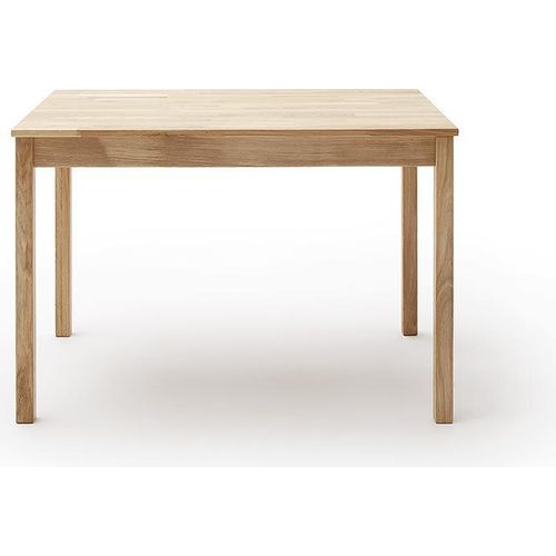 Massivholz Esszimmertisch Alfons Wildeiche massiv geölt 50 x 70 cm Vaja