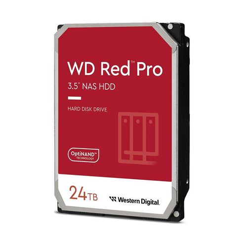 Western Digital Red Pro , 24 TB, 7200 RPM, 512 MB, 3.5", SATA