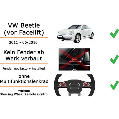 Autoradio Alpine ILX-W690D passend für VW Beetle | Apple CarPlay Android Auto Bluetooth zum Telefonieren