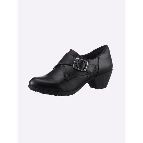 Hochfrontpumps ANDREA CONTI, Damen, Gr. 41, schwarz, Lederimitat, feminin, Schuhe