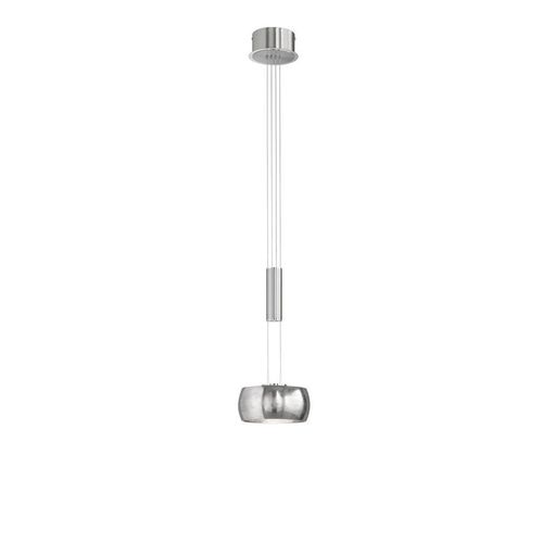 Fischer & Honsel Led-Hängeleuchte , Nickel , Metall , Lampen & Leuchten, Innenbeleuchtung, Hängelampen