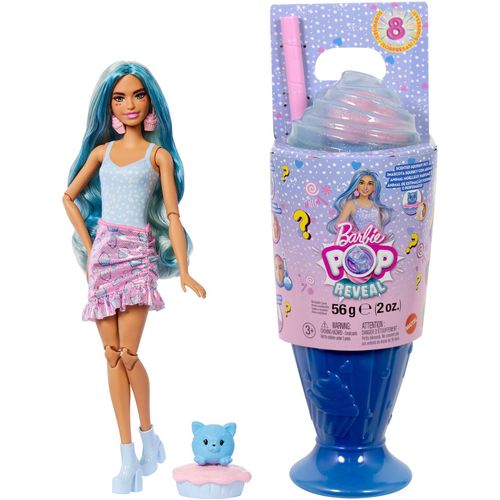 Barbie Puppe Barbie Pop! Reveal Barbie Treats Serie - Blaue Puppe