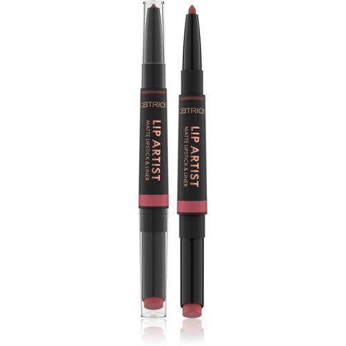 Catrice Lip Artist Matte Lipstick & Liner Lippenstift + Lip Liner met Matterend Effect Tint 020 Never Apart 1.74 g