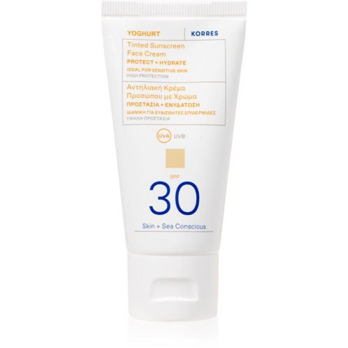 Korres Yoghurt Tinted Sunscreen Getinte Zonnebrandcrème SPF 30 50 ml