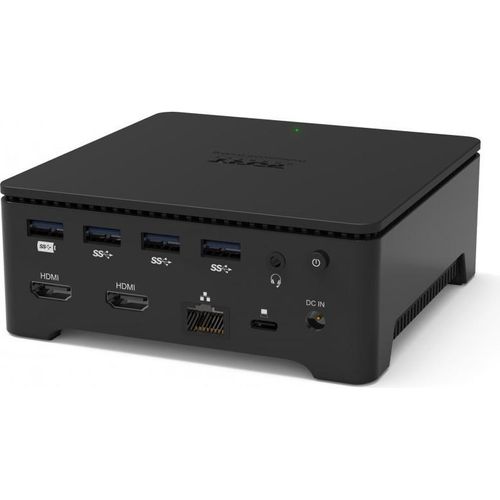 PORT Designs 901908-W-EU - Kabelgebunden - USB 3.2 Gen 1 (3.1 Gen 1) Type-A - 10,100,1000 Mbit/s - Schwarz - 5 Gbit/s - 3840 x 2160 Pixel