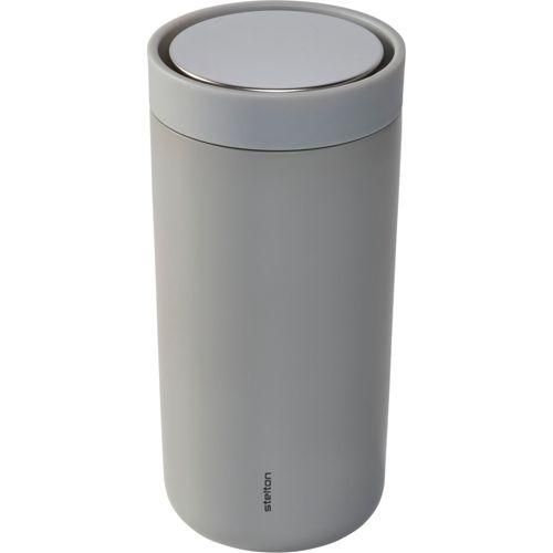 Stelton To Go Click Thermobecher 0,4 l soft light grey