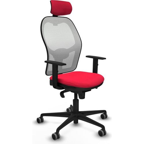 Bürostuhl mit Kopfstütze Piqueras y Crespo 1D036G2 Rot