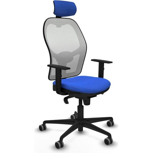 Bürostuhl mit Kopfstütze Piqueras y Crespo 1D036G2 Blau
