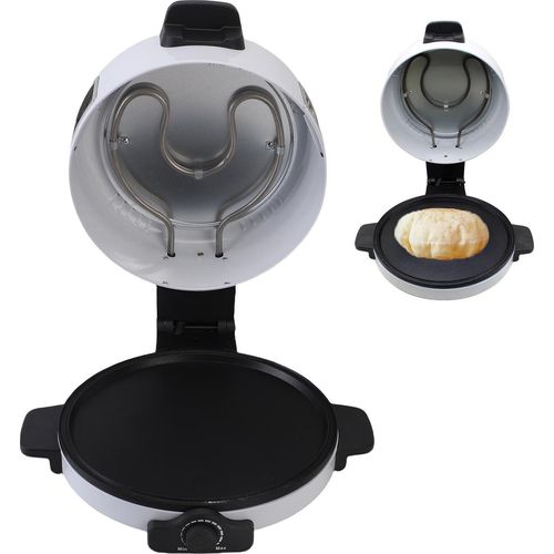 Home Pizza Maker 2000W Schnelles Aufheizen Antihaftbeschichtung Backofen Backmaschine für Steak Burger Brot EU Stecker