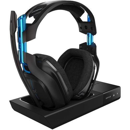 Astro Gaming A50 Headset Bundle, Wireless Dolby 7.1 inklusive MixAmp [PlayStation 4, Windows 7, Windows 8, PlayStation 3, Mac] schwarz - blau