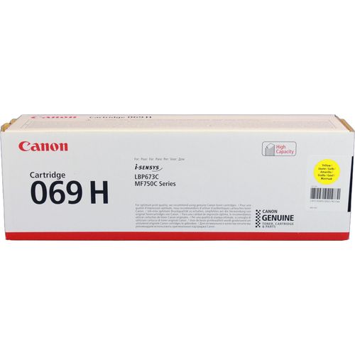 Verbrauchsmaterial, Canon CRG-069H Y