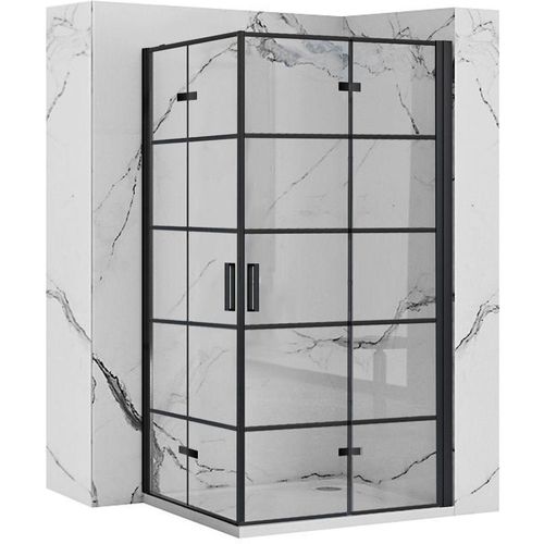 Rea Duschkabine Molier Double 80X80 Black