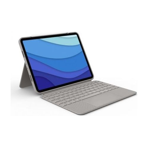 Logitech 920-010169 Tastatur für Mobilgeräte Spanisch Smart Connector Sand