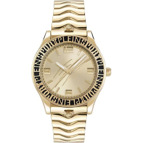 Chronograph Plein Sport Gelb Kollektion eclipse - frau