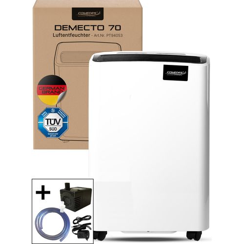 Luftentfeuchter Comedes Demecto 70, 70 Liter/Tag, mit Pumpenset
