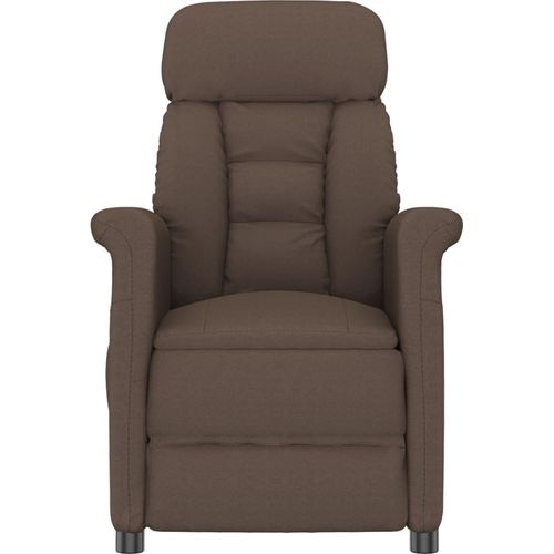 Möbel Massagesessel Braun Mikrofaser - Massagesessel 348406