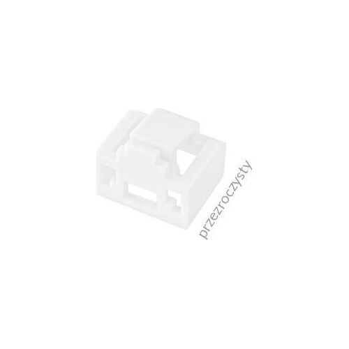 RJ45 Steckdosensicherung, transparent, 24er Pack + Schlüssel