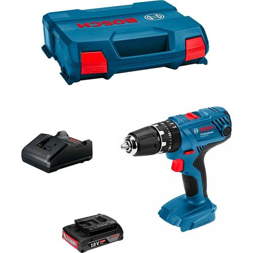 Schlagbohrschrauber BOSCH GSB 18V-21 (1 x 2,0 Ah + GAL18V-20 + L-Case)