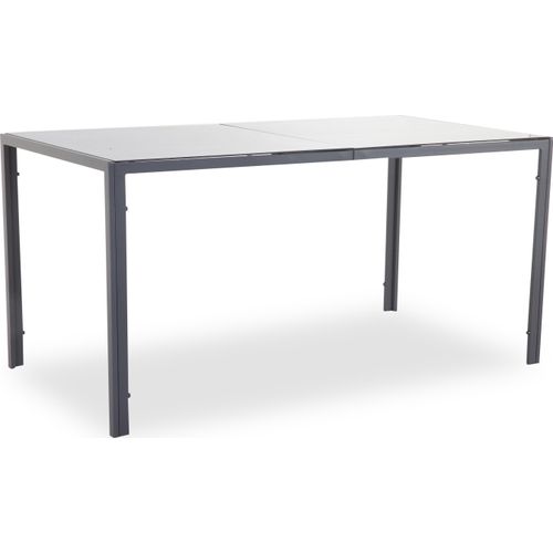 Gartentisch outdoor PORTO BHT 150x73x80 cm grau Outdoortisch Balkontisch