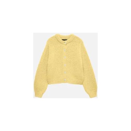 Wilo O -Neck -Strickjacke - blasse Banane - Vero Moda