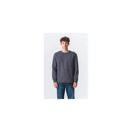 Taschen -Sweatshirt Regular Fit - dunkelgrau - Mann - TeeShoppen