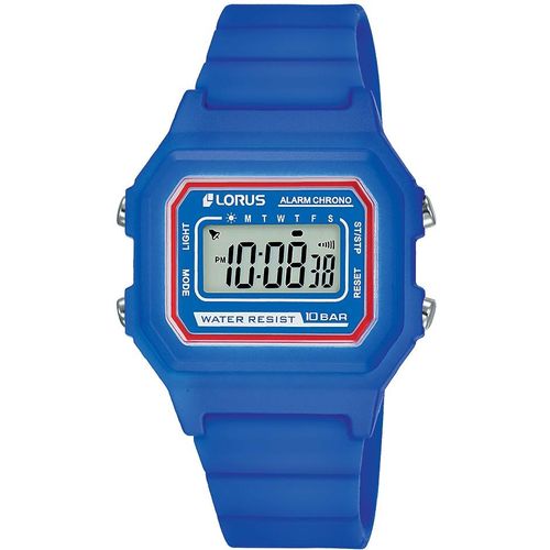 Chronograph LORUS, blau, Armbanduhren, Kinder, Armbanduhr, Quarzuhr, Kinderuhr, digital, Geschenkidee