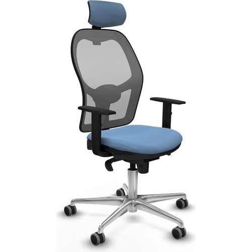 Bürostuhl mit Kopfstütze Piqueras y Crespo 1D086G2 Himmelsblau