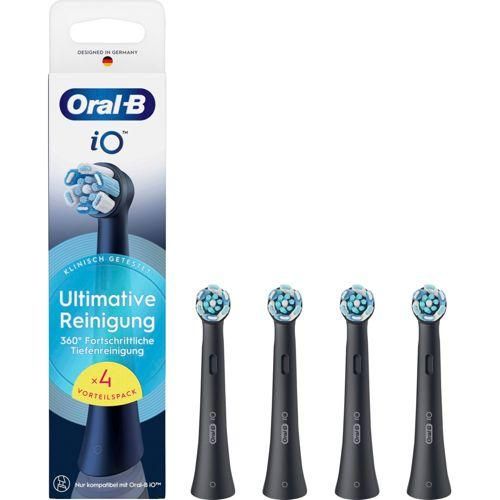 Oral-B iO Aufsteckbürsten Ultimative Reinigung Black 4er