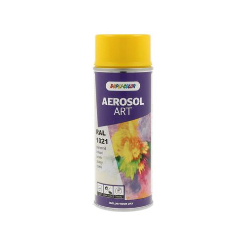 Buntlackspray AEROSOL Art rapsgelb glänzend RAL 1021 400 ml Spraydose ; European Aerosols (722493)