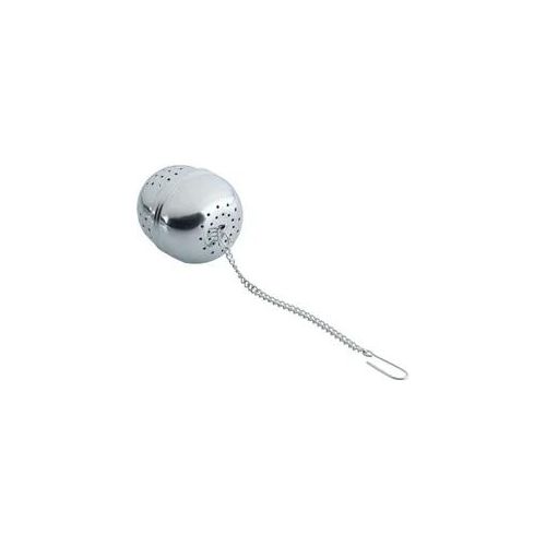 Teesieb / Tee-Ei mit Kette, Edelstahl - 4cm