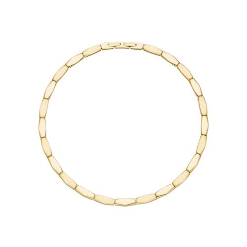 Collier JOBO, gold (goldfarben), Halsketten, Damen, Edelstahl, L: 46cm, Edelstahl goldfarben 46 cm