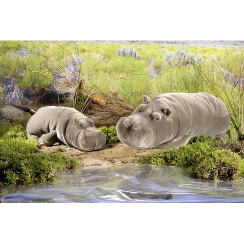 Kösen Nilpferd Flusspferd Hippo 35 cm liegend Kuscheltier
